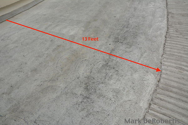 MDR 7393 - Apron /Warning Track To Curb 13 Feet